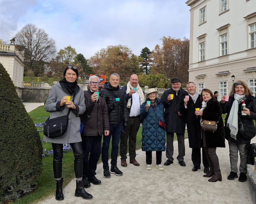 Einstimmen im Mirabellgarten