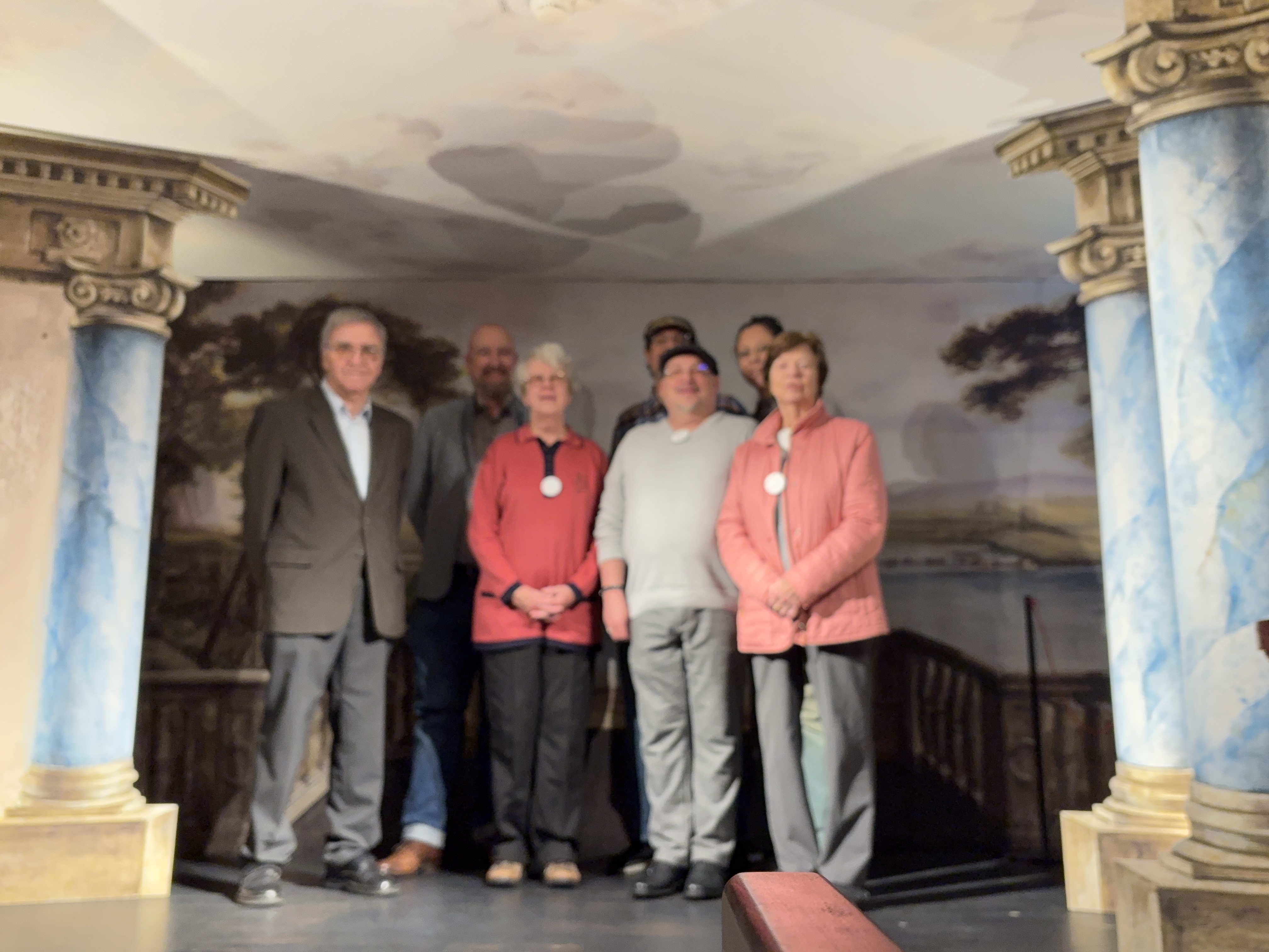 Mitglieder des Freundeskreises im Leopold Mozart Haus in Augsburg